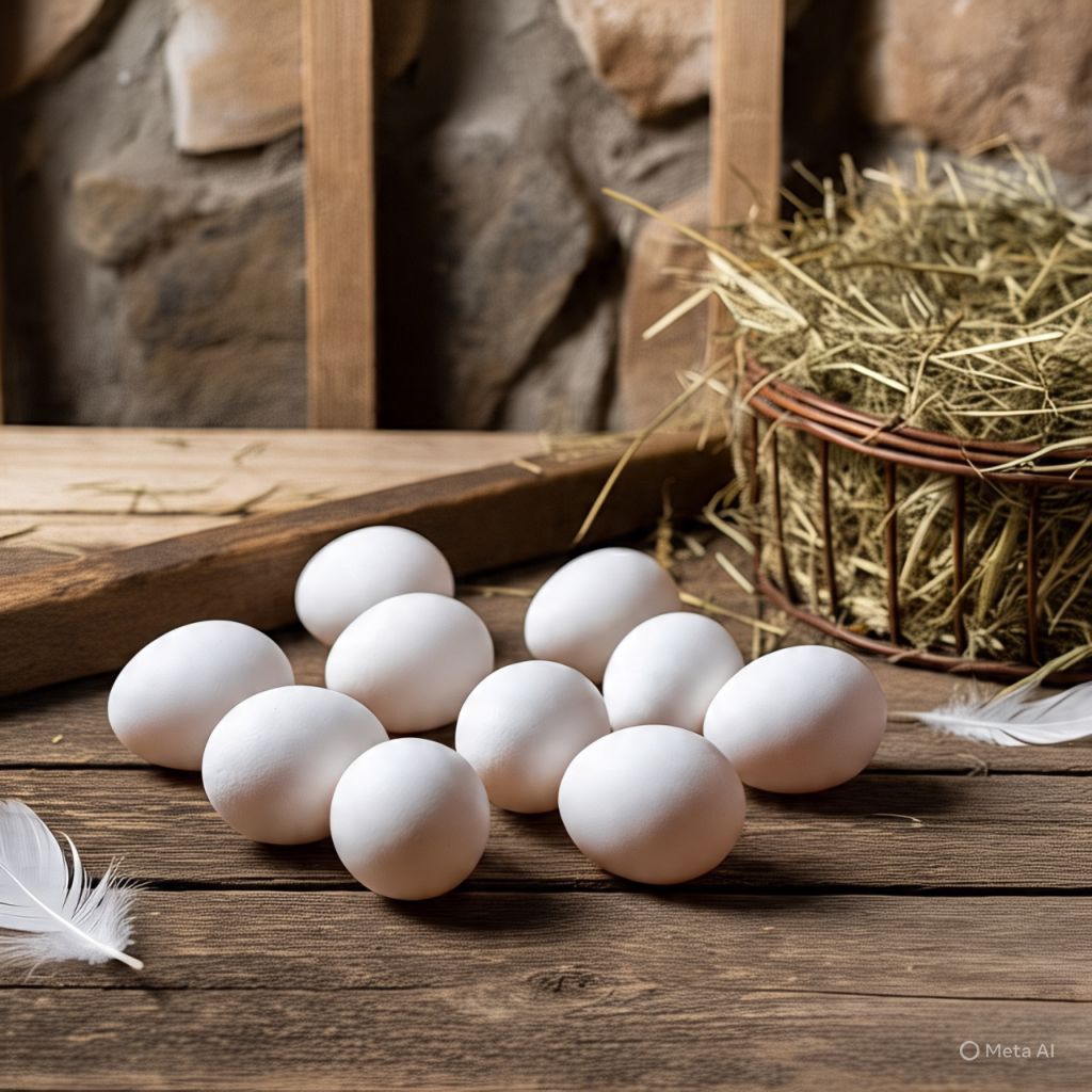 

TELUR TETAS AYAM WHITE LEGHORN (WL) 1 butir