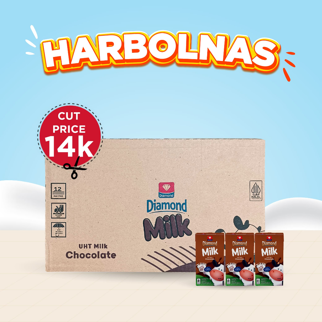 

POTONGAN HARGA 14K SETIAP PEMBELIAN 1 KARTON DIAMOND MILK UHT CHOCOLATE 125 ML