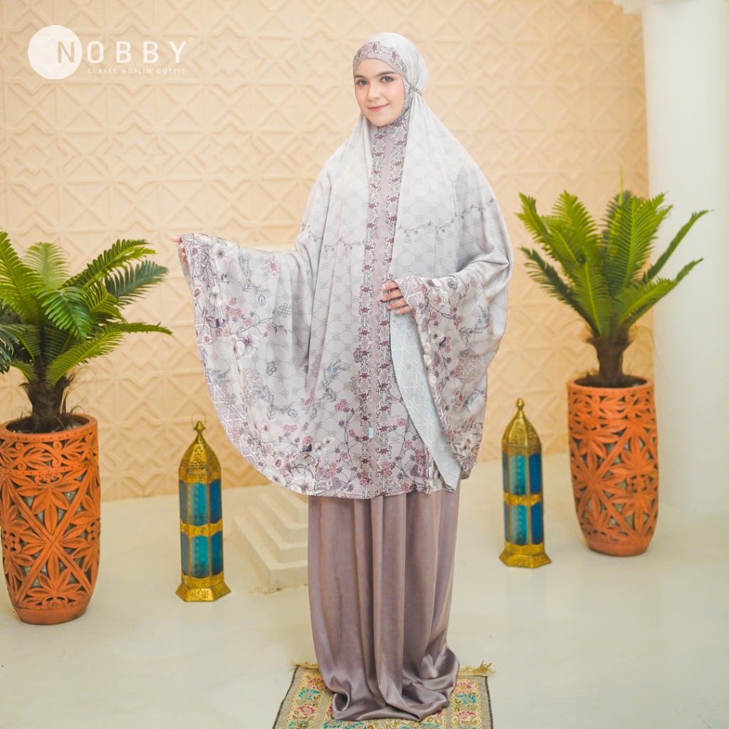 Nobby Ranti Mukena Bahan Marry Silk: Mukena Premium, Lembut dan Elegan