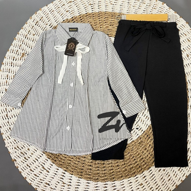 Oneset Anak Perempuan Satu Set Wanita Bayi Muslimah Outfit Bocah Onset Setelan Terbaru 2025 Umur 3-1