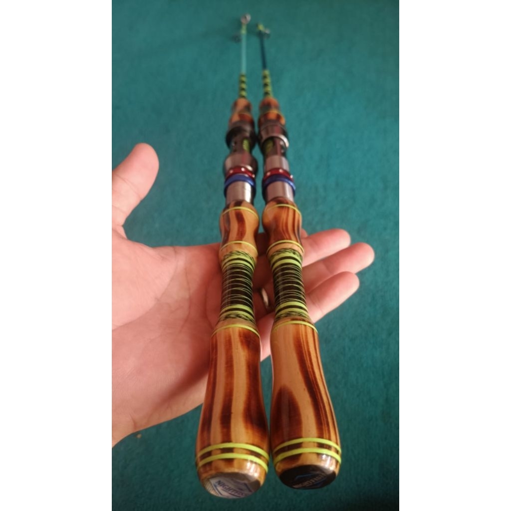 joran pancing udang telescopic custom