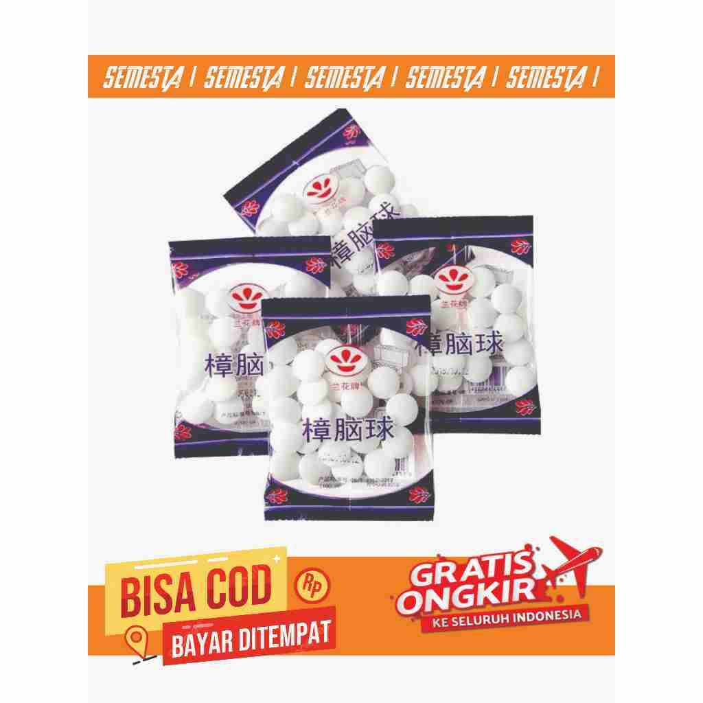 Kamper Pewangi Pakaian Lemari Baju Pembasmi Hama Kapur Barus Super Ampuh