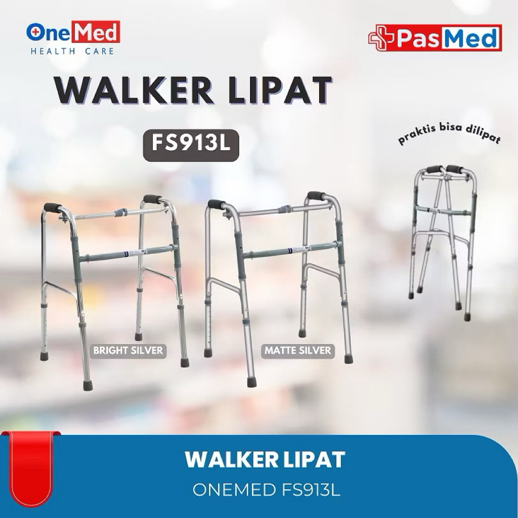 OneMed Walker Lipat Deluxe FS913L - PASMED