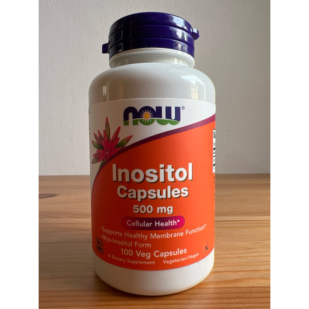 Now Foods Inositol 500 mg, 100 caps