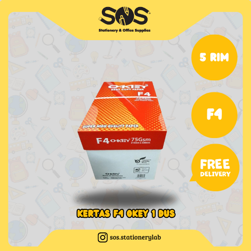 

Kertas HVS F4 OKEY 1 Dus