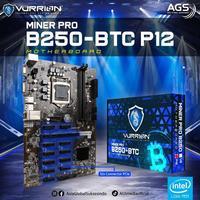 MOTHERBOARD MINING VURRION B250 BTC P12 MOBO MINER 12PCIE MINER PRO