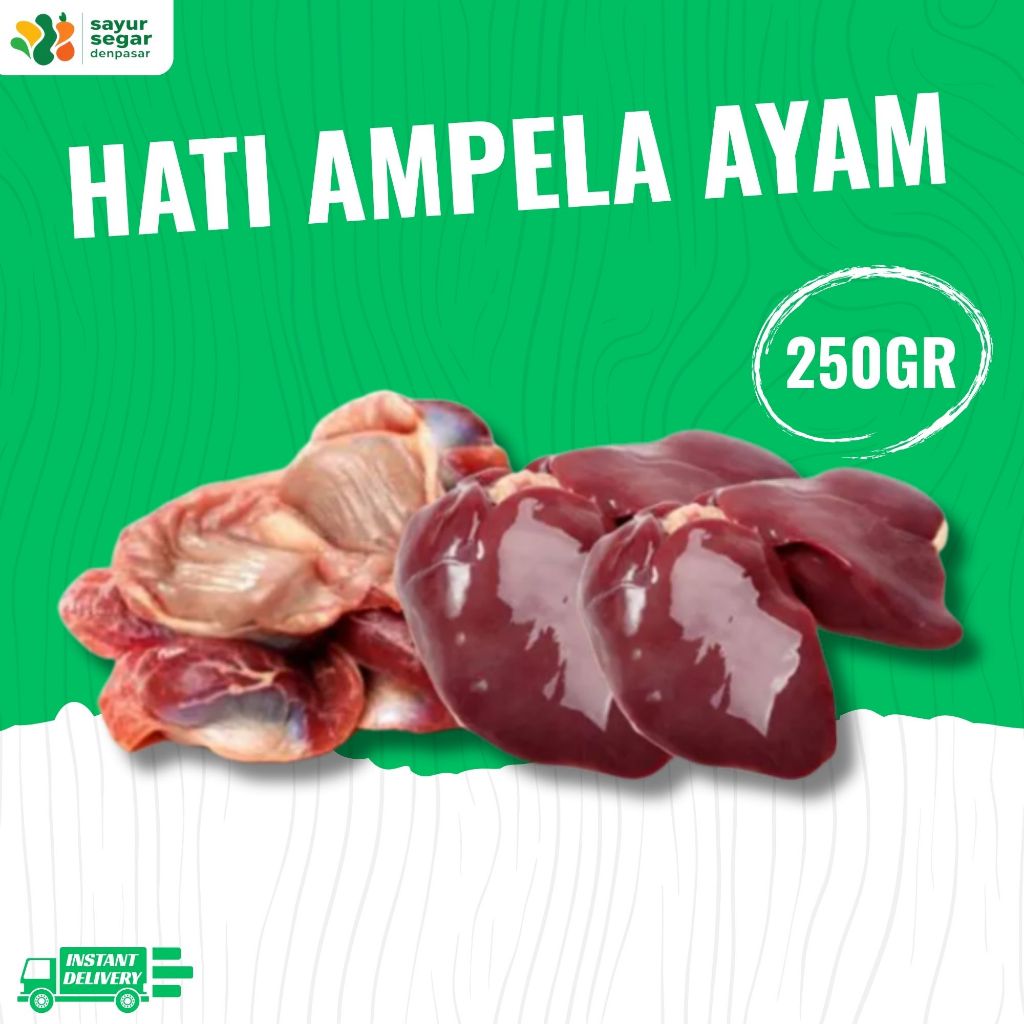 

Hati Ampela Ayam 250gr - Sayur Segar Denpasar