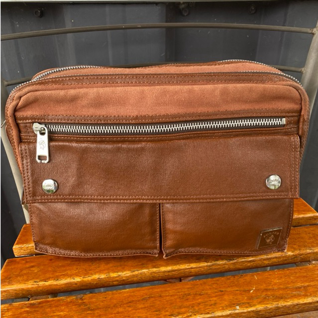 Tas Selempang Porter Intl Brown Sling Crossbody