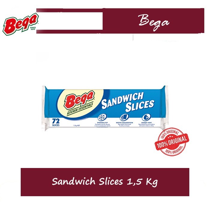 

Bega Kitchen Essentials Sandwich Slices 1500 Gr