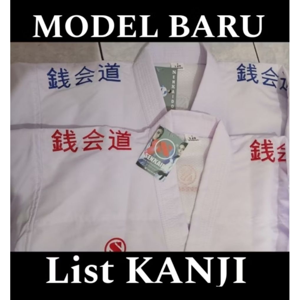 Baju karate kata senkaido  standart original