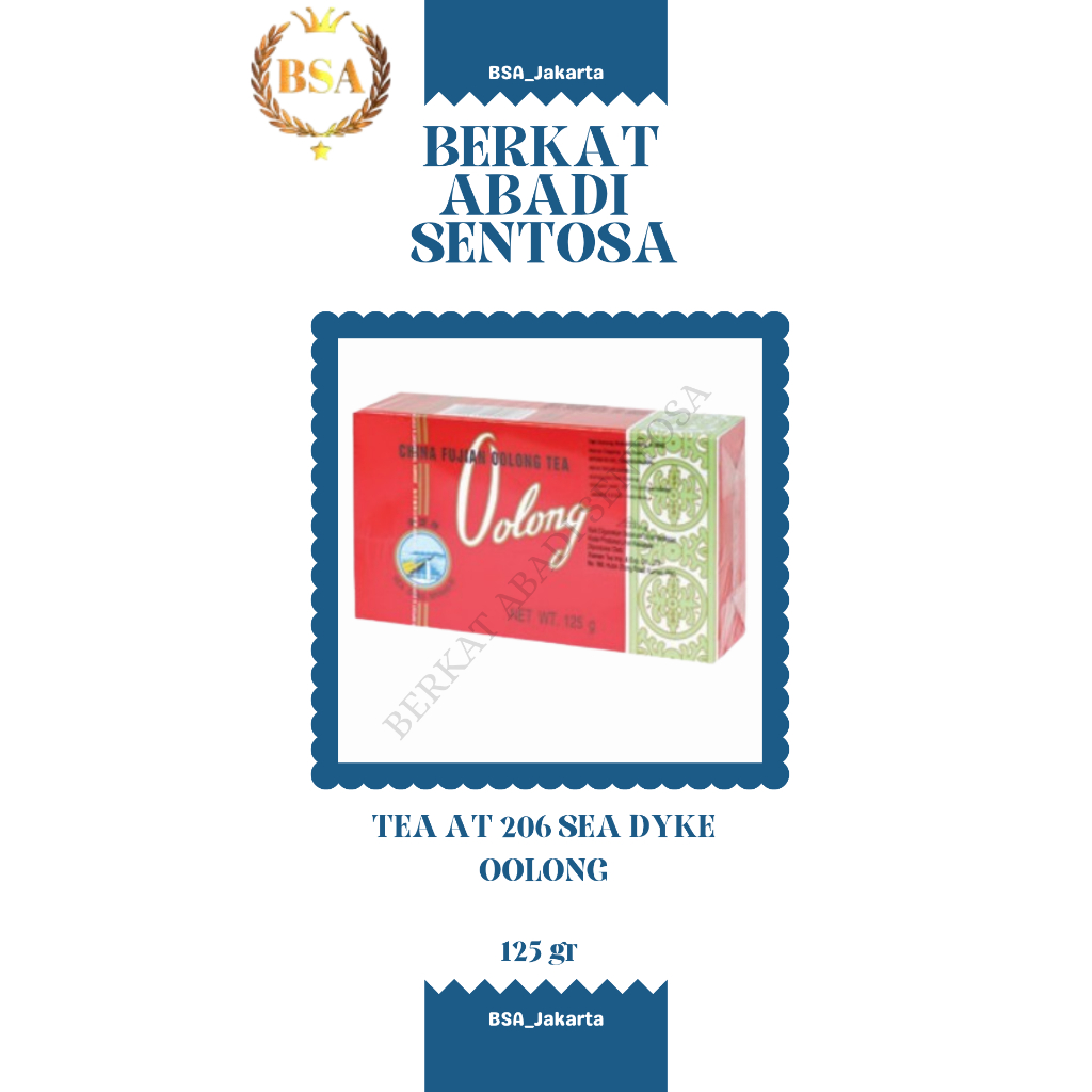 

TEA AT 206 SEA DYKE OOLONG (125 GR)