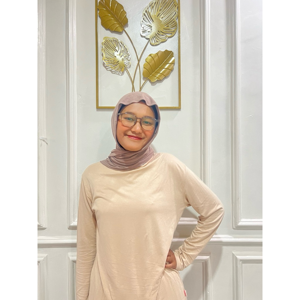 [Manset Wanita | Inner Manset Lengan Panjang - Bahan Adem, Nyaman & Stretch]