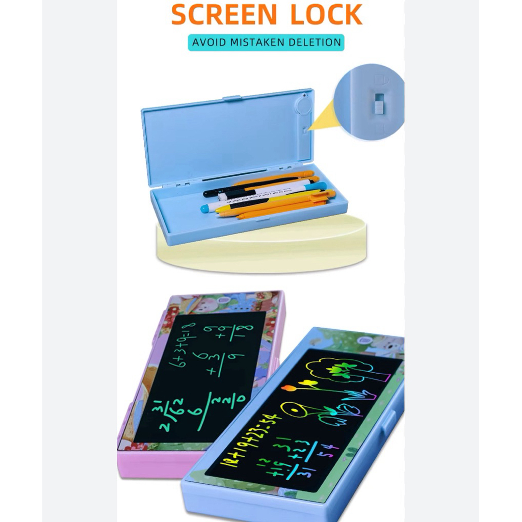 

Jual Produk Kotak Pensil Gambar 2in1 / LCD Gambar Kotak Pensil / Drawing box gambar ''