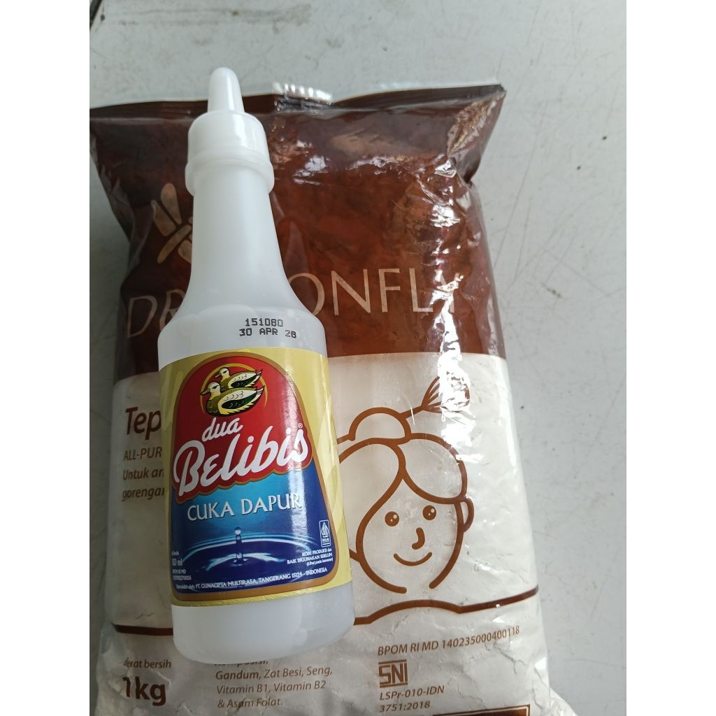 

Cuka Dapur dua belibis isi 150 ml.