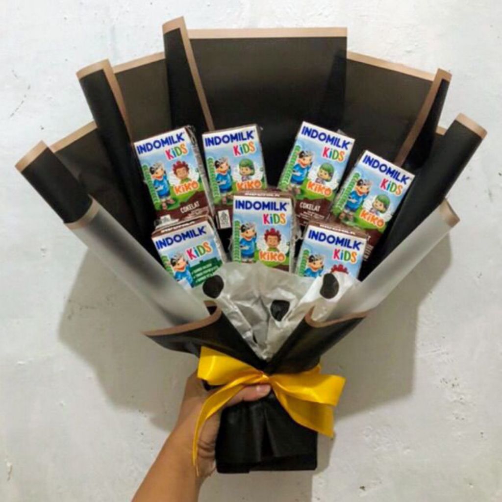

[READY STOK] Buket Minuman Susu Kotak Terbaru Bagus Cocok Buat Ulang Tahun