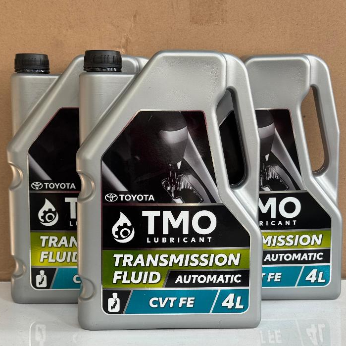 Oli Transmisi Metik TMO Jenis CVT FE Kode Part O8886-81620 Kemasan 4 Liter Produk Asli Toyota
