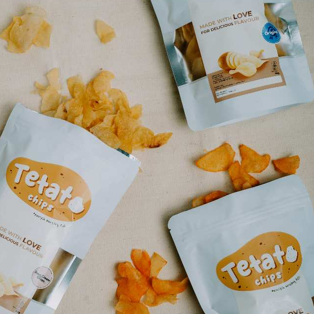 

Tetato Chips Keripik Kentang Asli 65gr