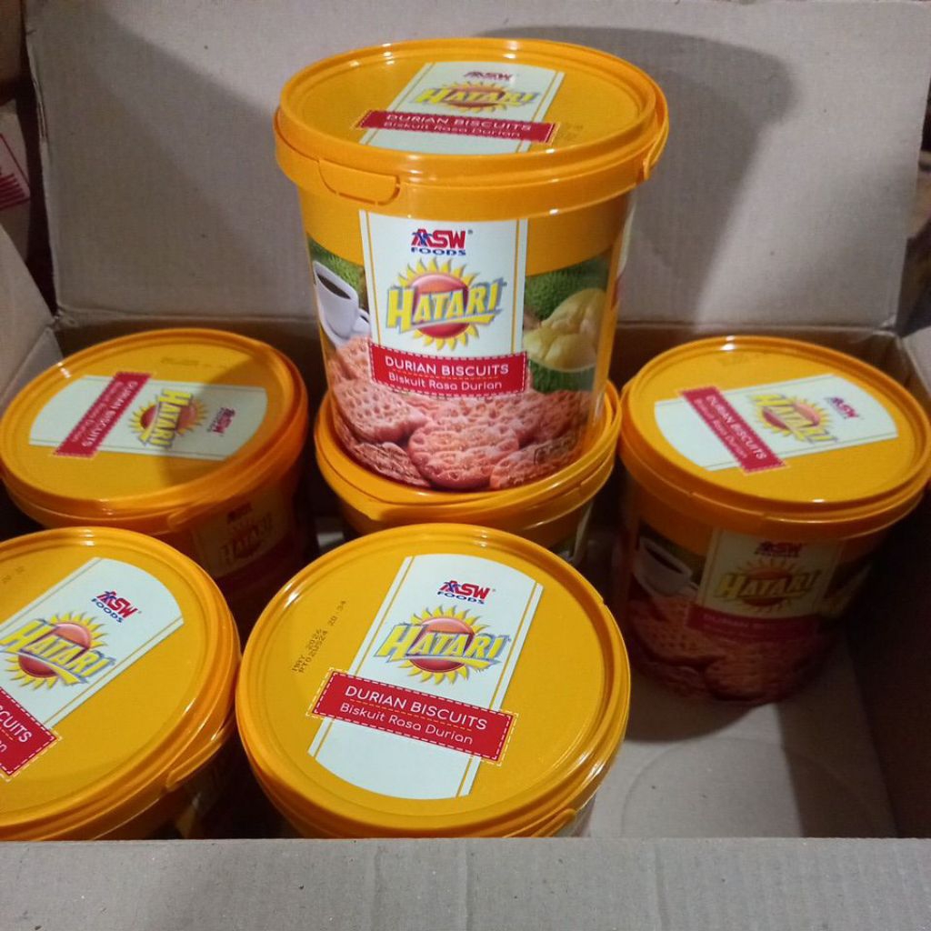 

HATARI DURIAN BISCUIT KALENG 325GR