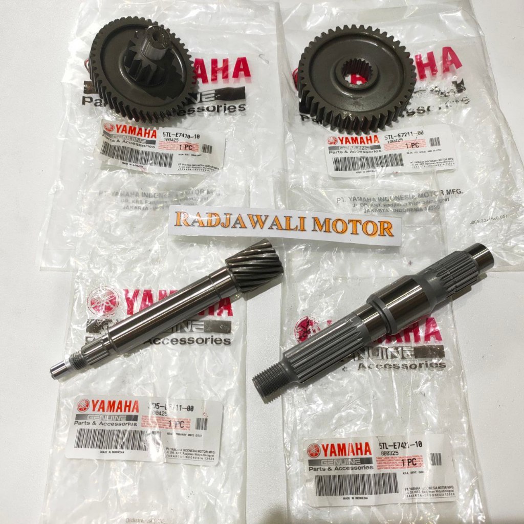 RASIO GARDAN GEAR GIR BOX BELAKANG CVT MIO KARBU ASLI ORIGINAL YAMAHA