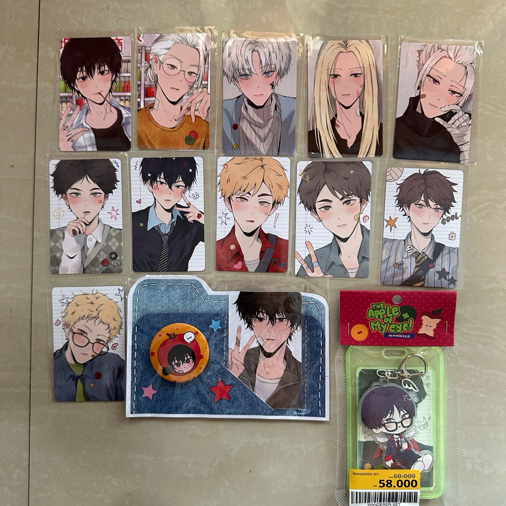 READY STOCK PHOTOCARD FANMERCH 6BAJI SAKAMOTO DAYS HAIKYUU (BACA DESKRIPSI)