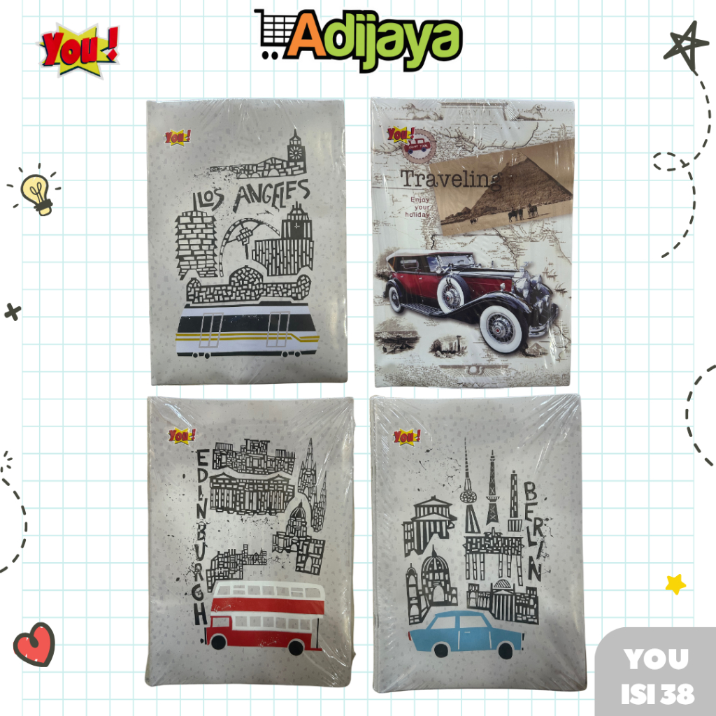 

Buku Tulis You MURAH 1 Pack 40 Lembar