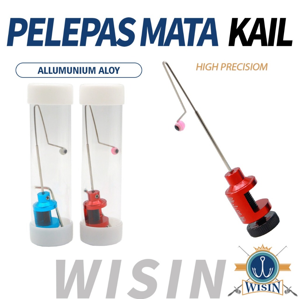 WISIN Alat Pelepas Kail Penahan Kail Jarum Pelindung Ikan Pembongkar Cepat Kail Pancing Alat Pelepas