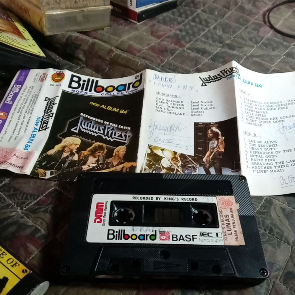 NEW ALBUM 84  JUDAS PRIEST KASET COLLECTION