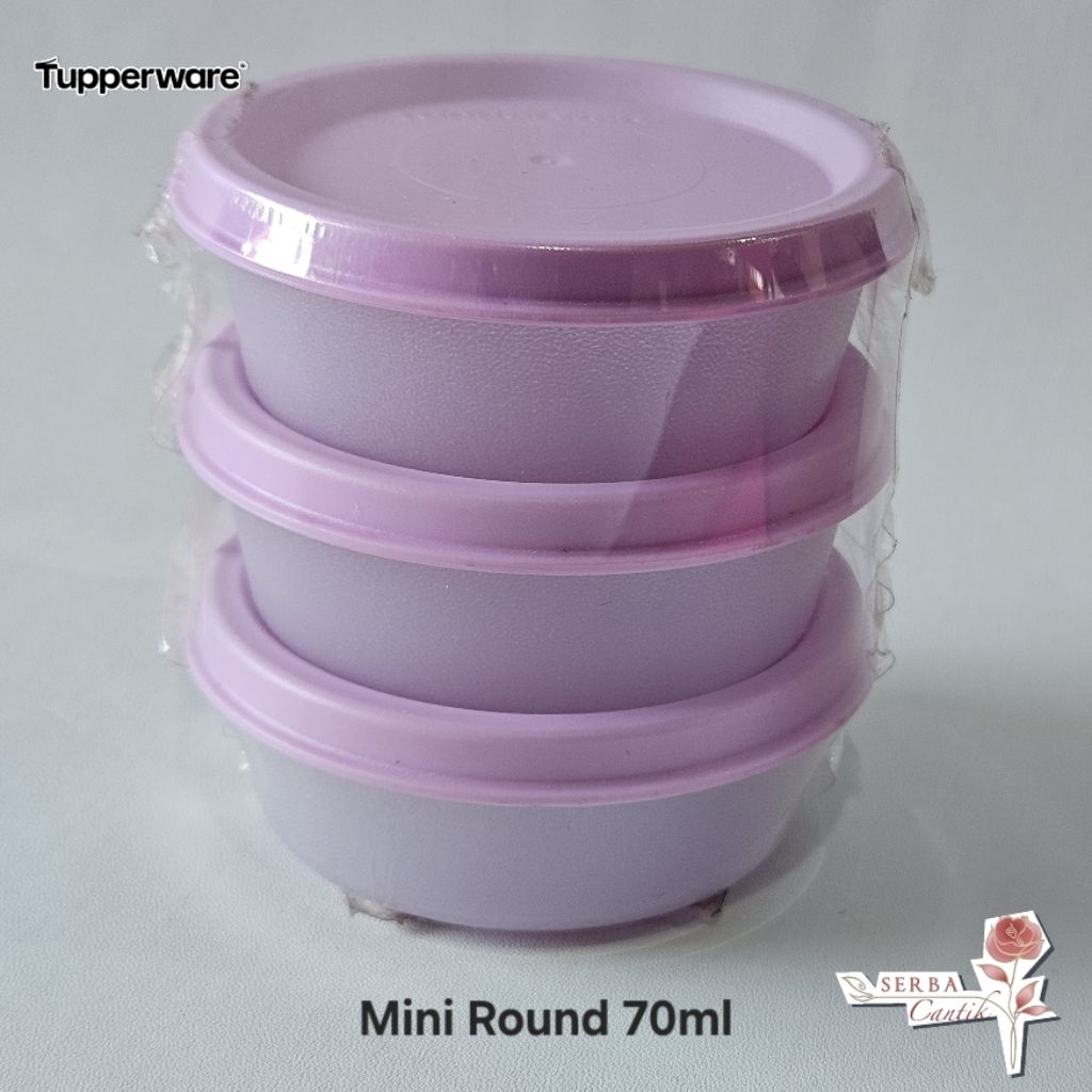 Mini Round 70ml Tupperware ORI