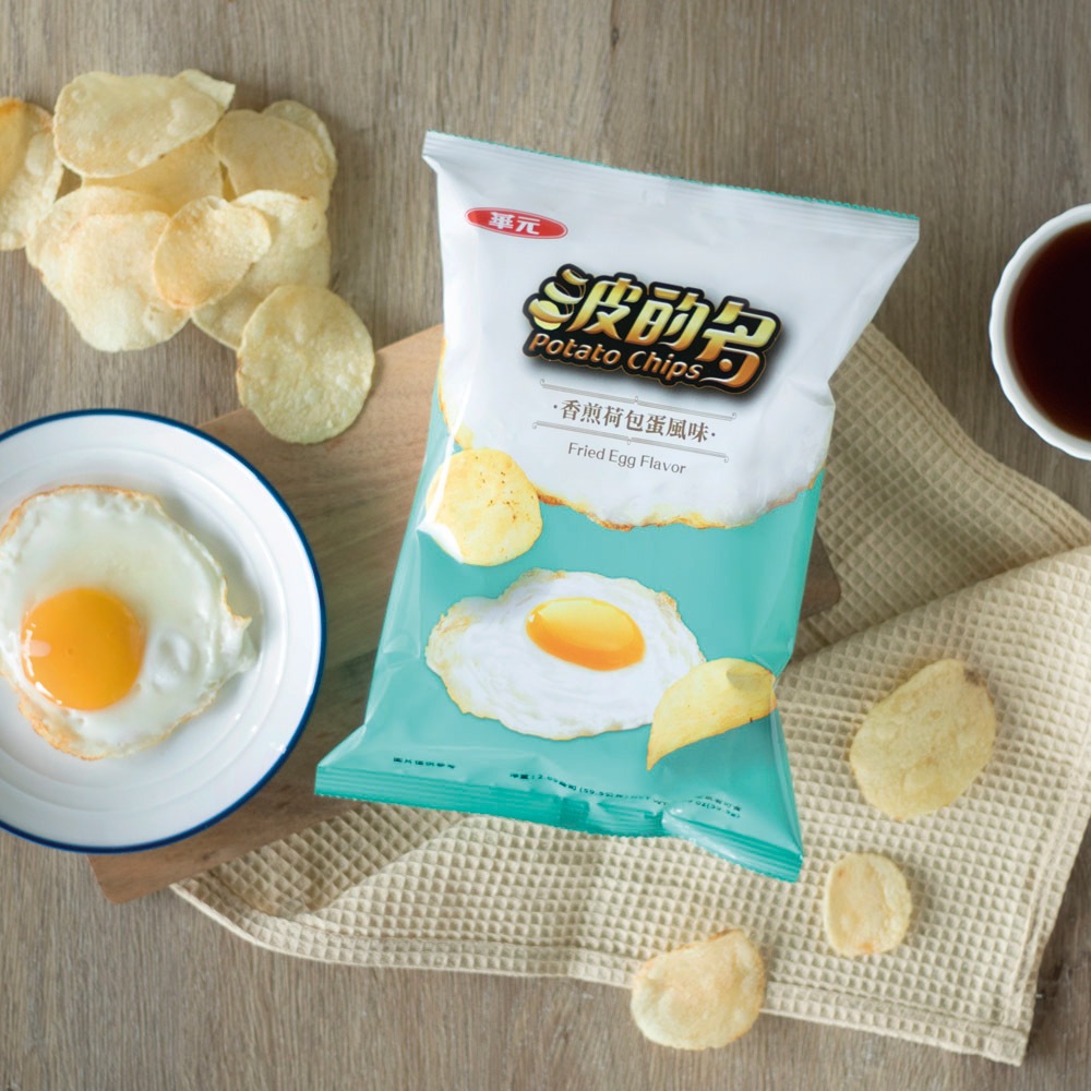 

Potato Chip rasa Telur Goreng - Taiwan snack