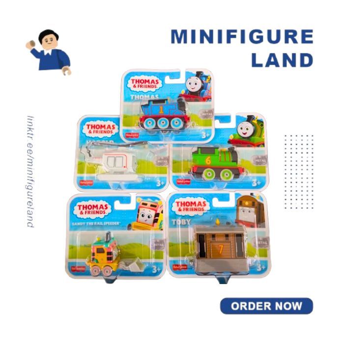 Thomas & Friends - Mainan Kereta Anak (Thomas) - Mainan Kereta Anak Original Fisher Price HFX89