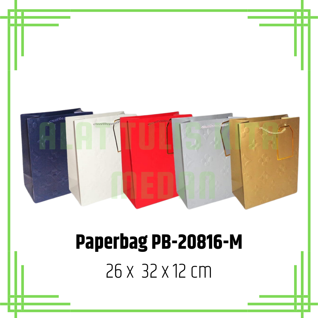 

(1 Pcs) Paperbag Hadiah PB-20816-M Premium / Tas Kertas / Tas Kado Hadiah PB-20816-M Premium