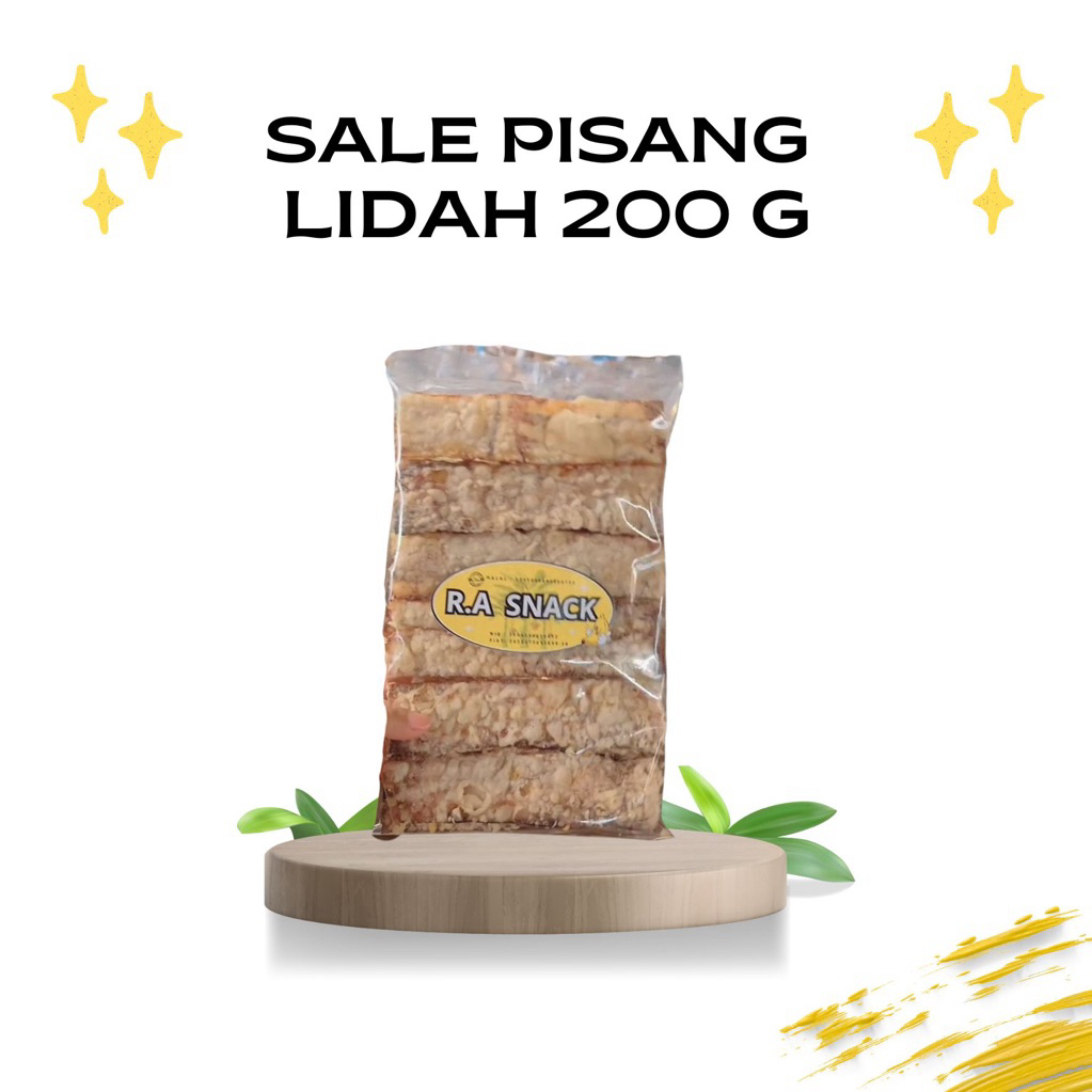 

SALE PISANG LIDAH 200 g | cemilan keluarga | oleh oleh bandung | snack viral | manis | legit