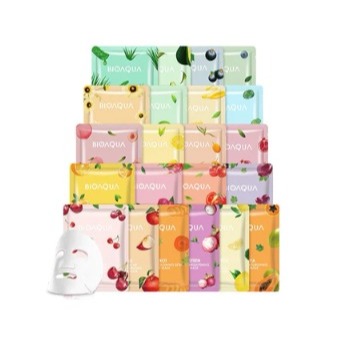 BIO AQUA SHEET MASK 25 GR - SHEET MASK BIO AQUA- MASKER BIO AQUA - BIOAQUA Enssense Sheet Mask 25 GR