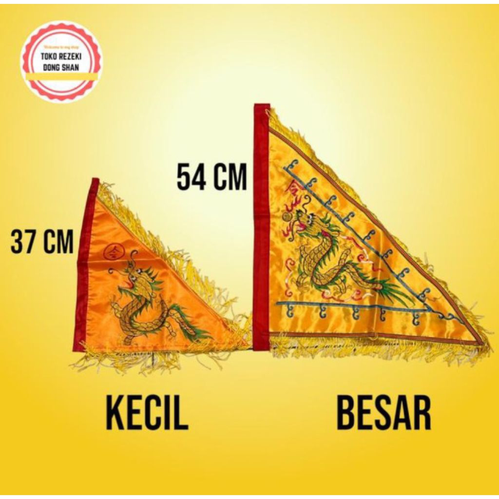 Bendera Naga 5 Warna