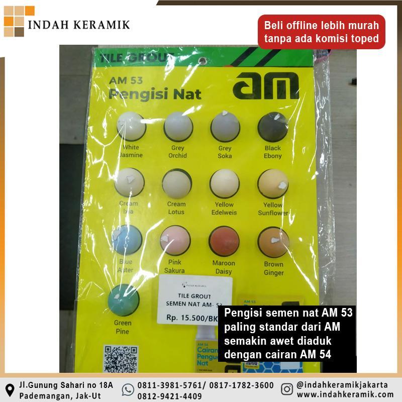 Semen Mortar Pengisi Nat Keramik Tile Grout AM - 53 1 kg