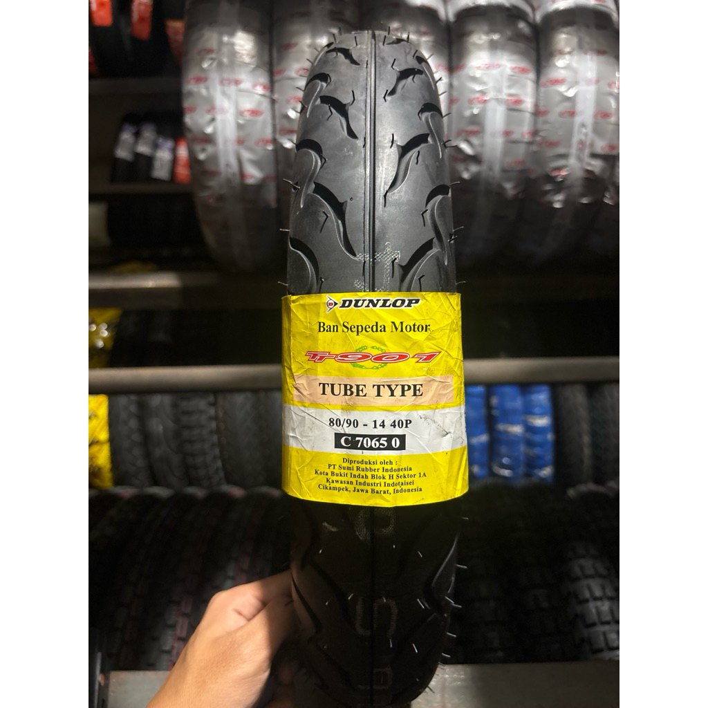 DUNLOP TT 901 80/90 RING 14 TUBETYPE