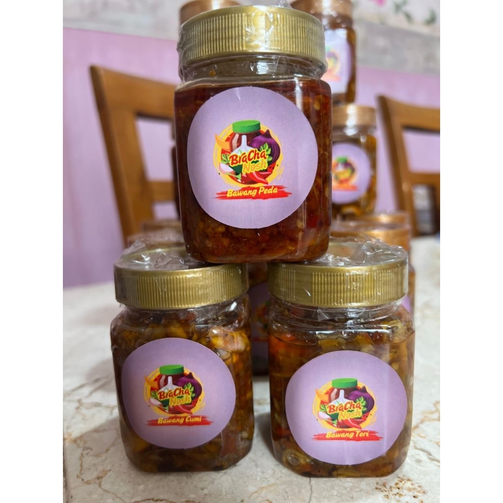 

Sambal Bawang/Terasi Baby Cumi,Teri,Pedo