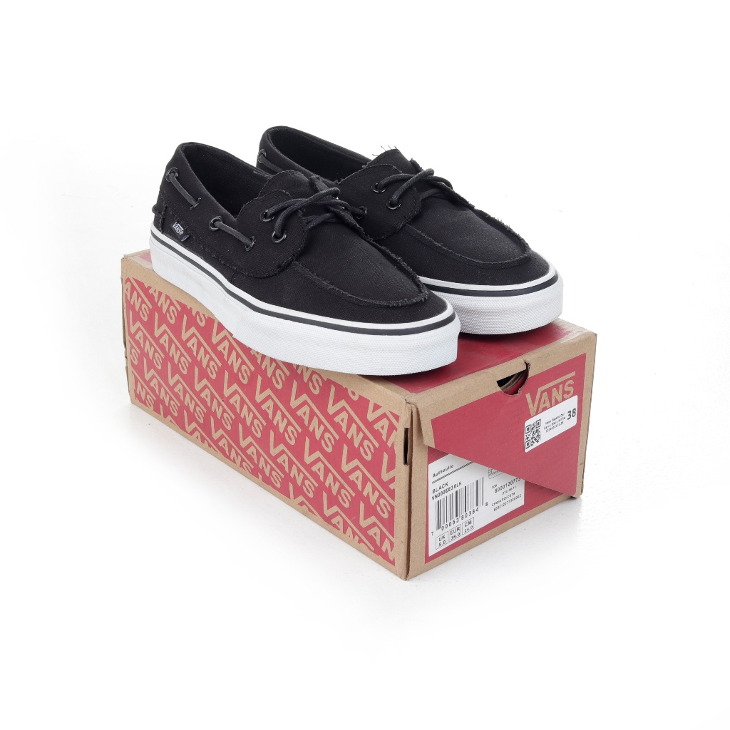 Vans Zapato Del Barco Black White