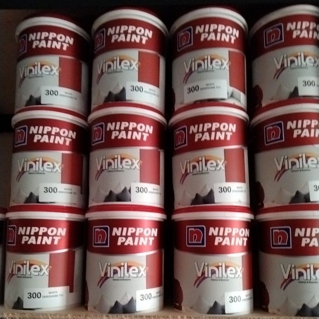Cat Tembok VINILEX300 Nippon Paint White kemasan 1kg