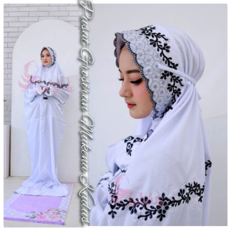 KODE X74C MUKENA POLINO EVATA TERUSAN MUKENA TERUSAN MUKENA SANTRI MUKENA REMAJA MUKENA SUTRA MOTIF 