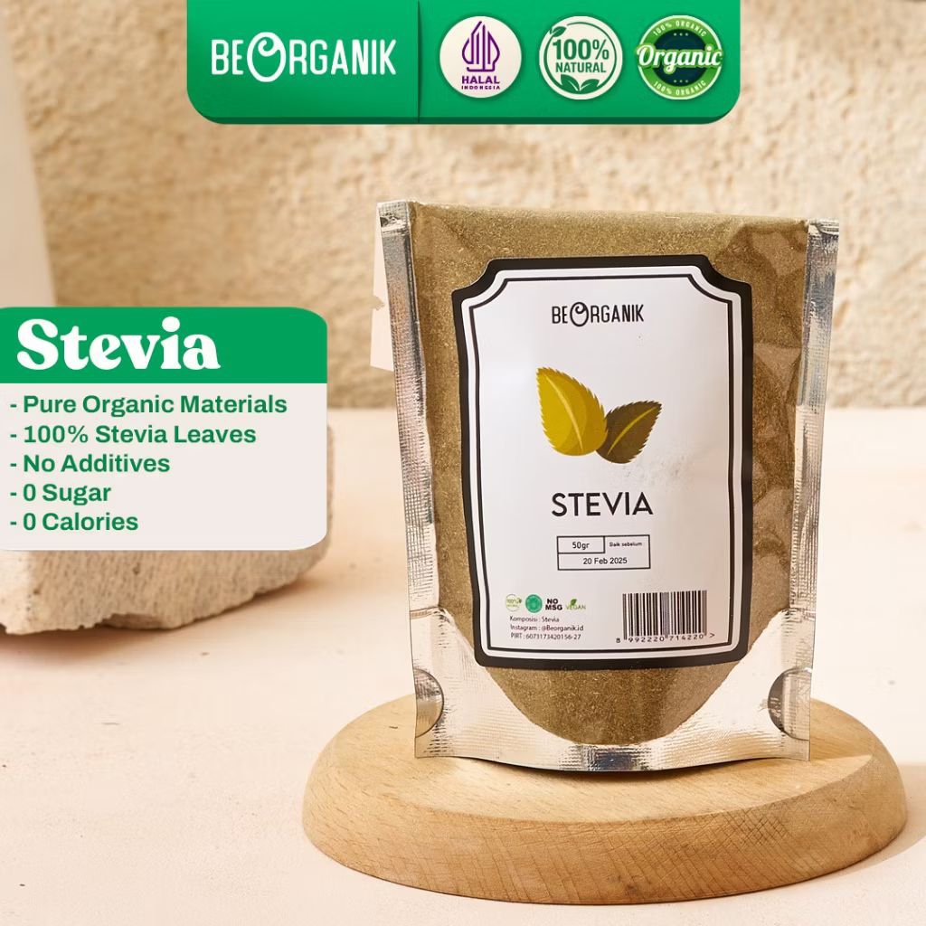 

Gula Stevia Powder Bubuk Stevia 50g