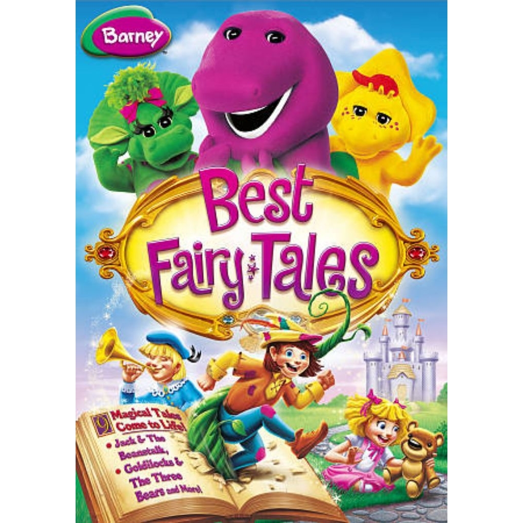 KASET DVD BARNEY BEST FAIRY TALES
