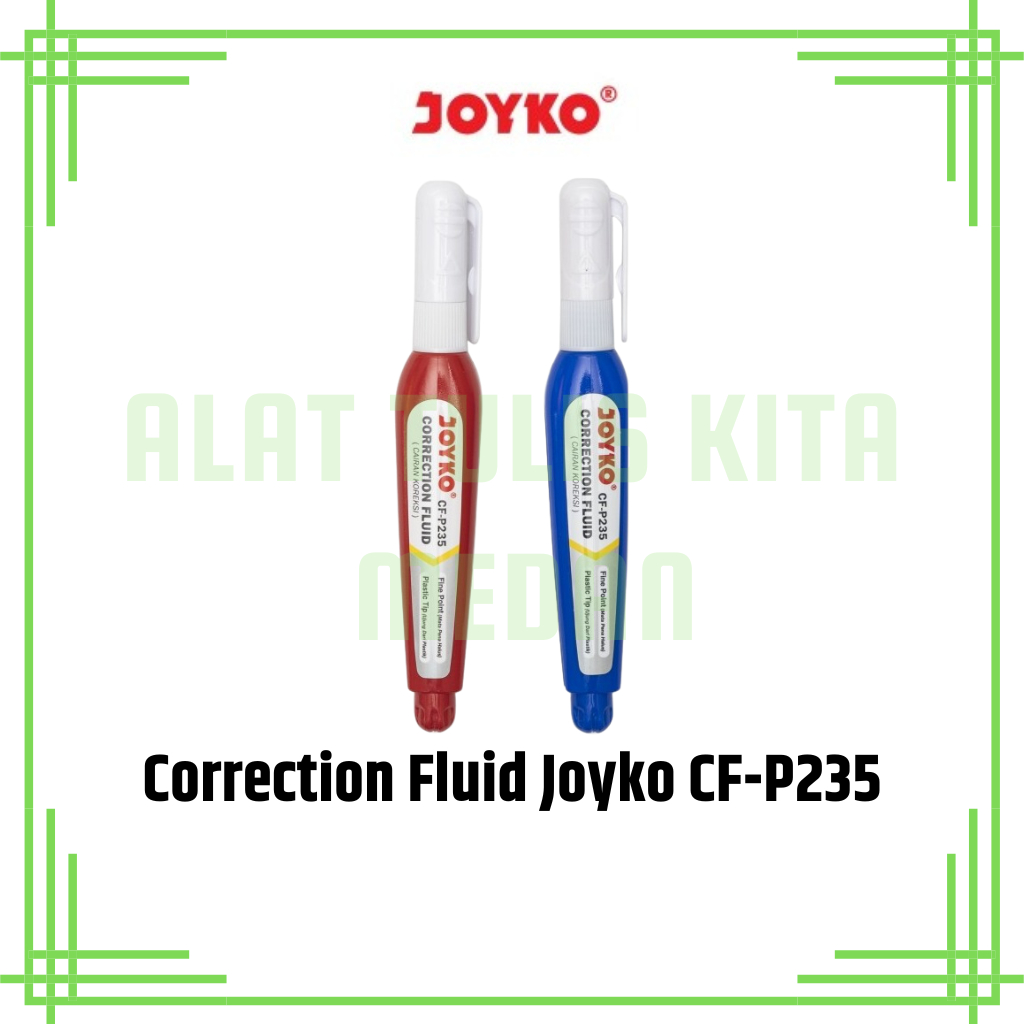 

[1 Pcs] Correction Fluid Pen Panjang Joyko CF-P235 / Penghapus Tipex Cair Pulpen Joyko CF-P235