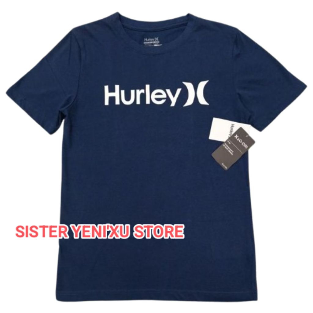Kaos Anak Hurley One & Only Boy T-Shirt NAVY (Size L,XL) ORIGINAL STORE 100%