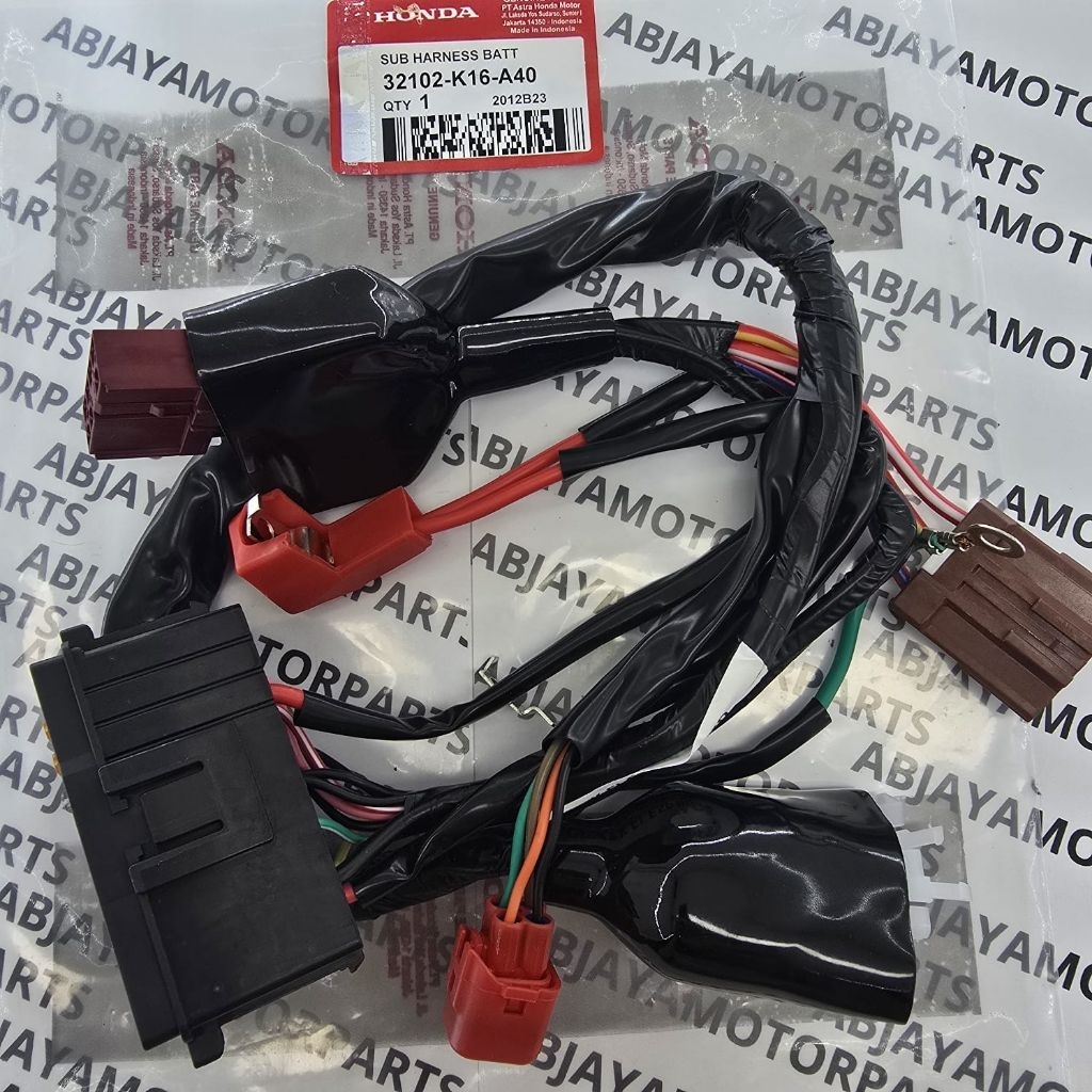 32102- K16-A40 Kabel Baterai Aki scoopy FI eSP Bohlam Biasa Non LED