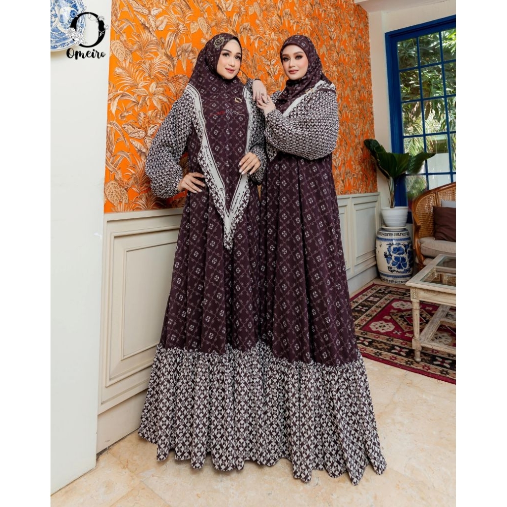 jelita set syar'i original omeiro