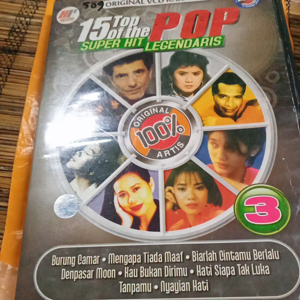 VCD 15 TOP OF THE POP KB 509