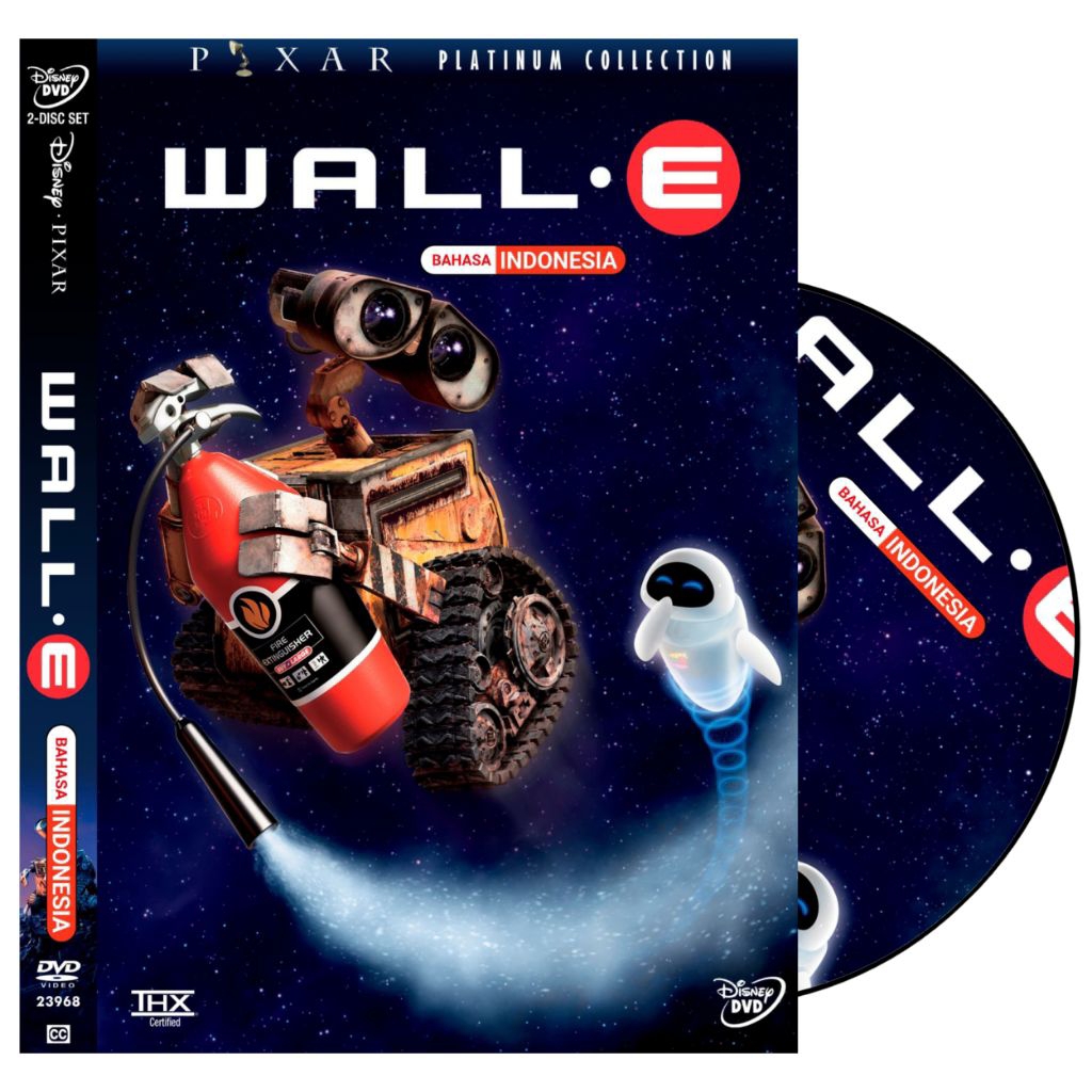 KASET FILM WALL-E DUBBING INDONESIA ANIMASI KARTUN HIBURAN ANAK ANAK - KASET FILM ANAK ANAK TERBARU