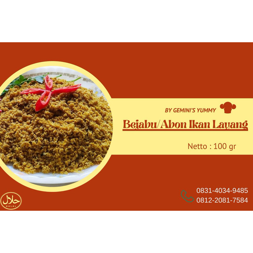 

Bajabu/ Abon Ikan Layang khas bugis