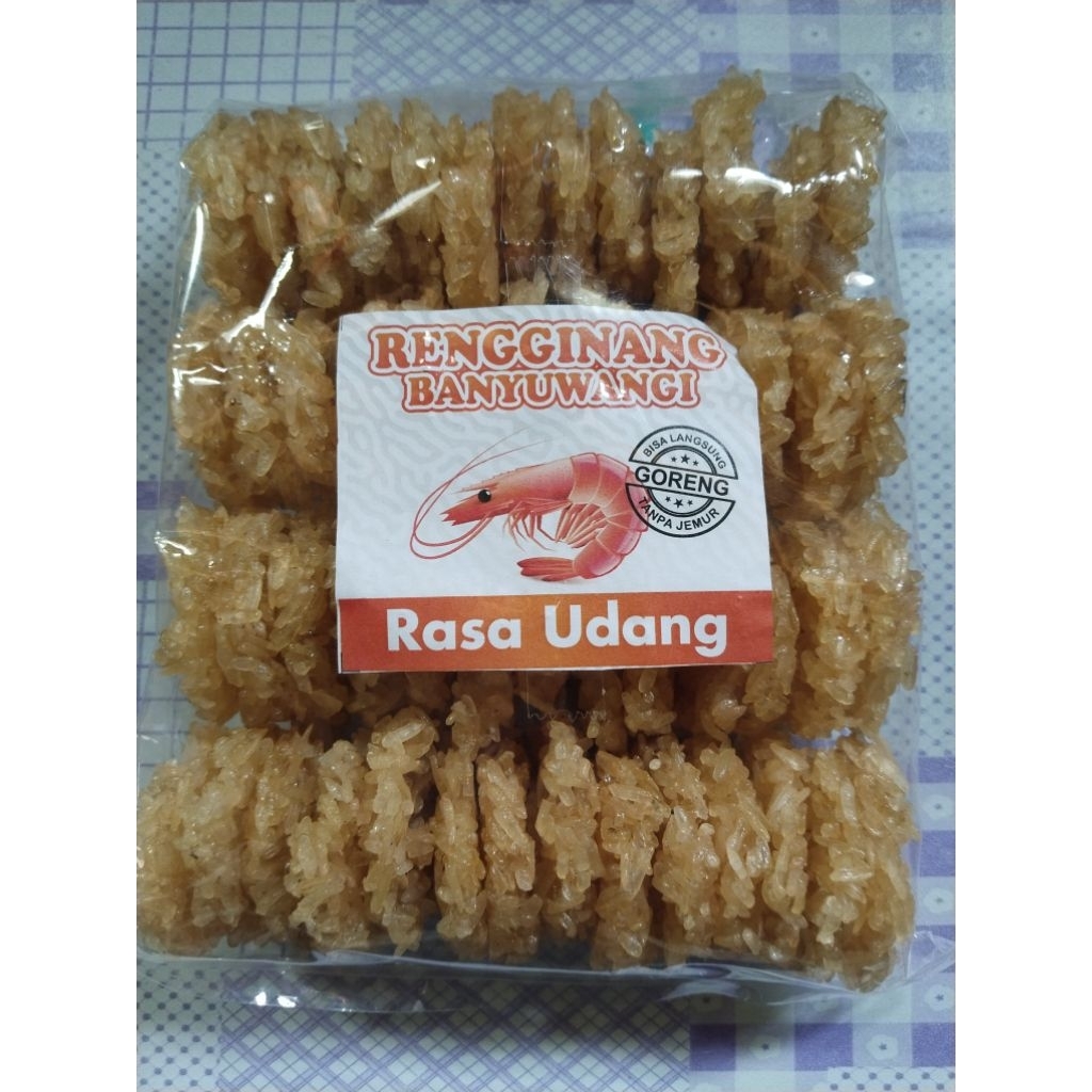 

Rengginang udang dan bawang khas Banyuwangi
